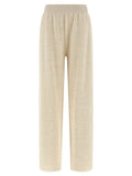 Fabiana Filippi Gold Cotton Casual Pants