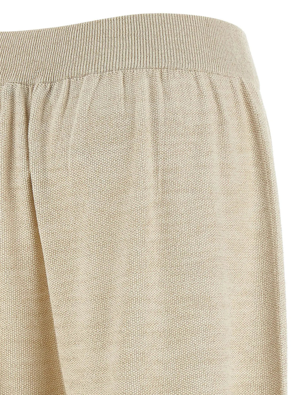 Fabiana Filippi Gold Cotton Casual Pants