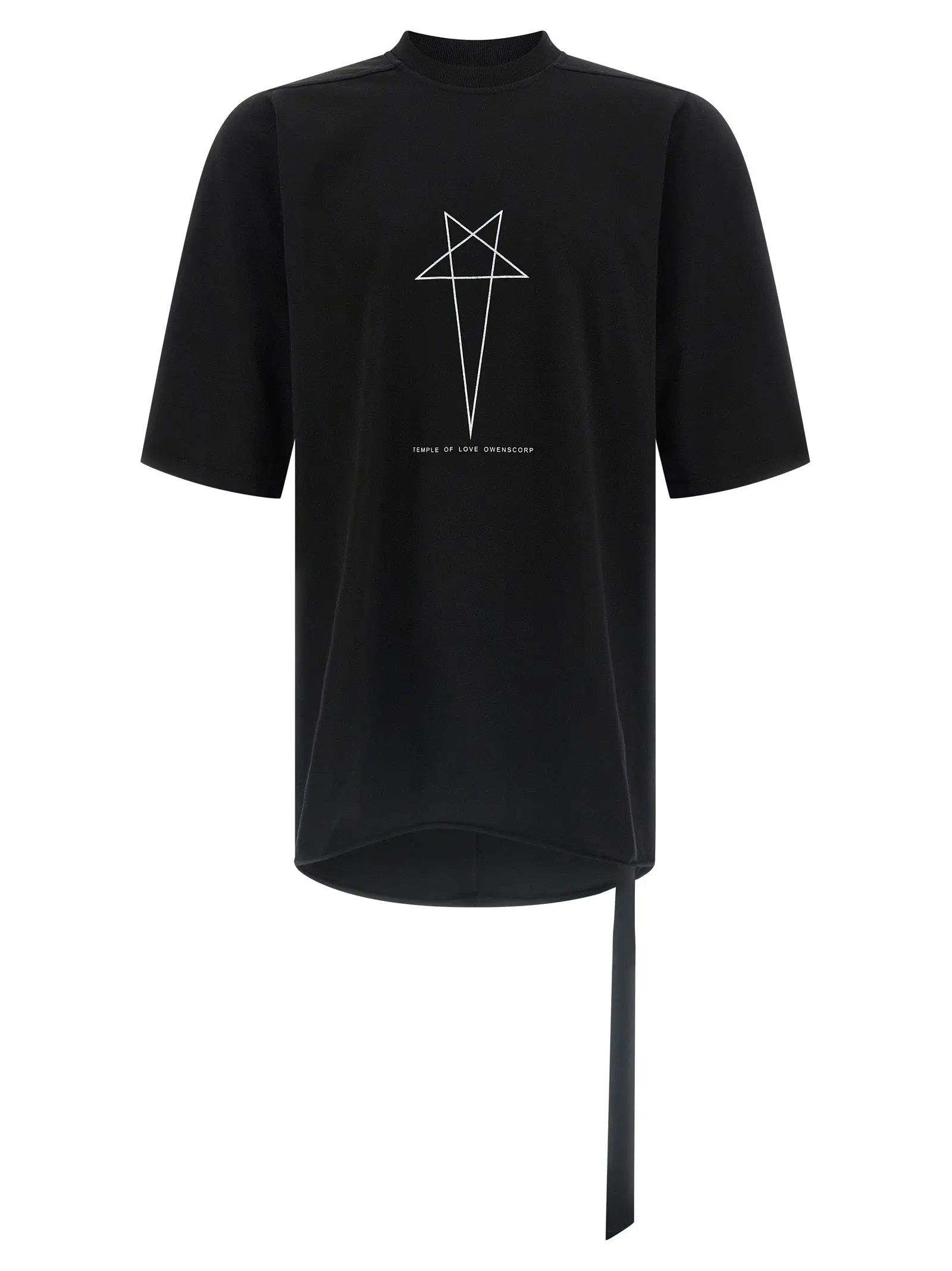 DRKSHDW Black Cotton T-Shirt