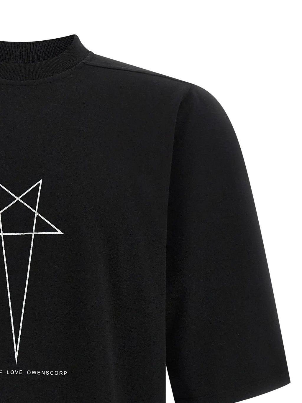 DRKSHDW Black Cotton T-Shirt