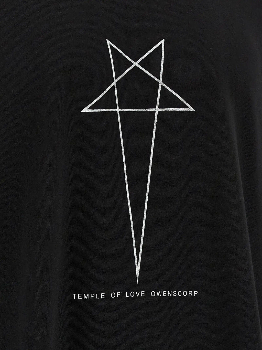 DRKSHDW Black Cotton T-Shirt