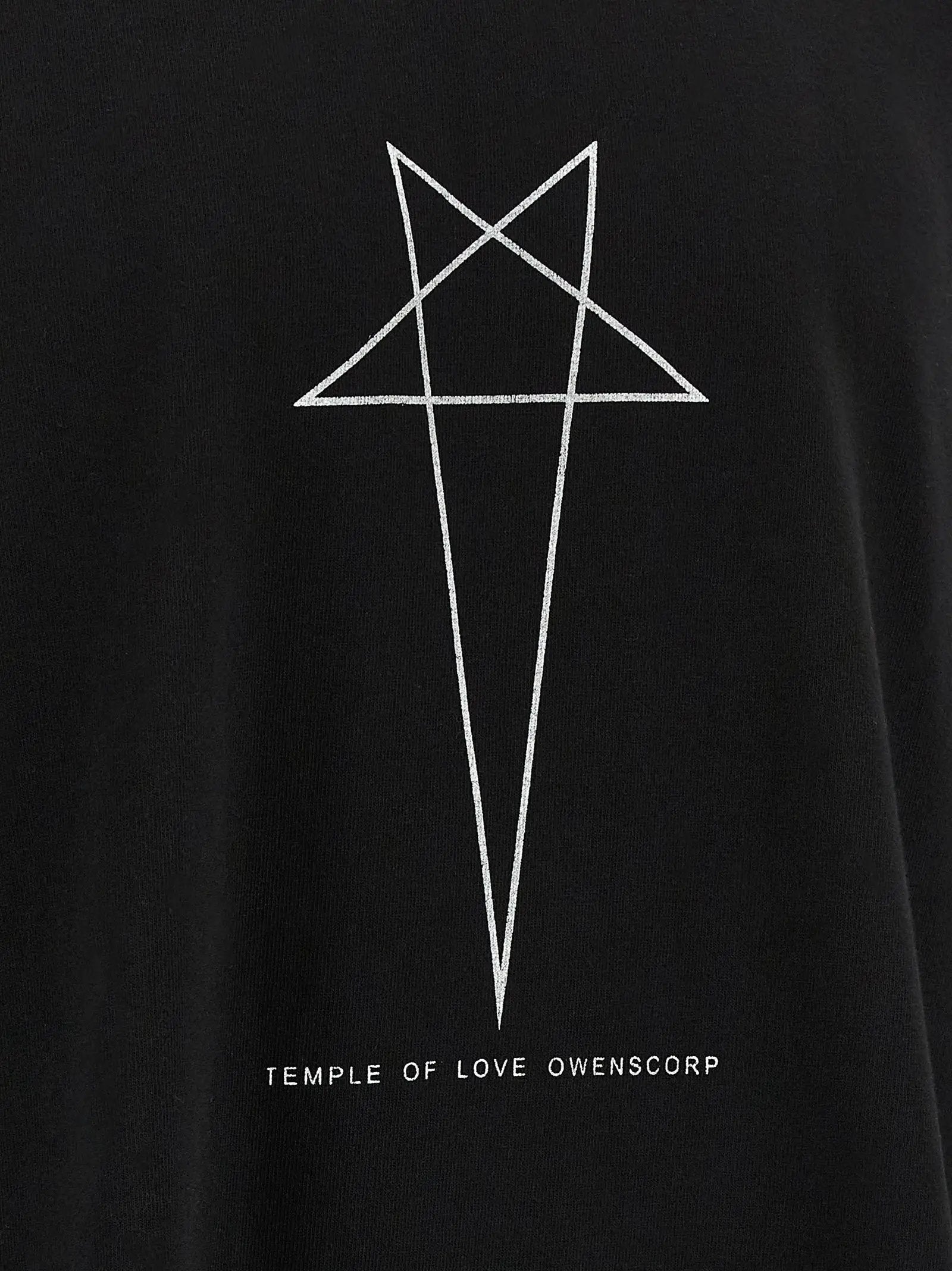 DRKSHDW Black Cotton T-Shirt