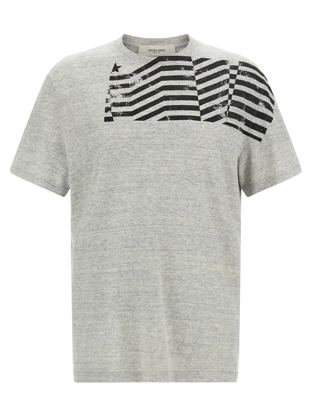 T-shirt en coton gris Golden Goose