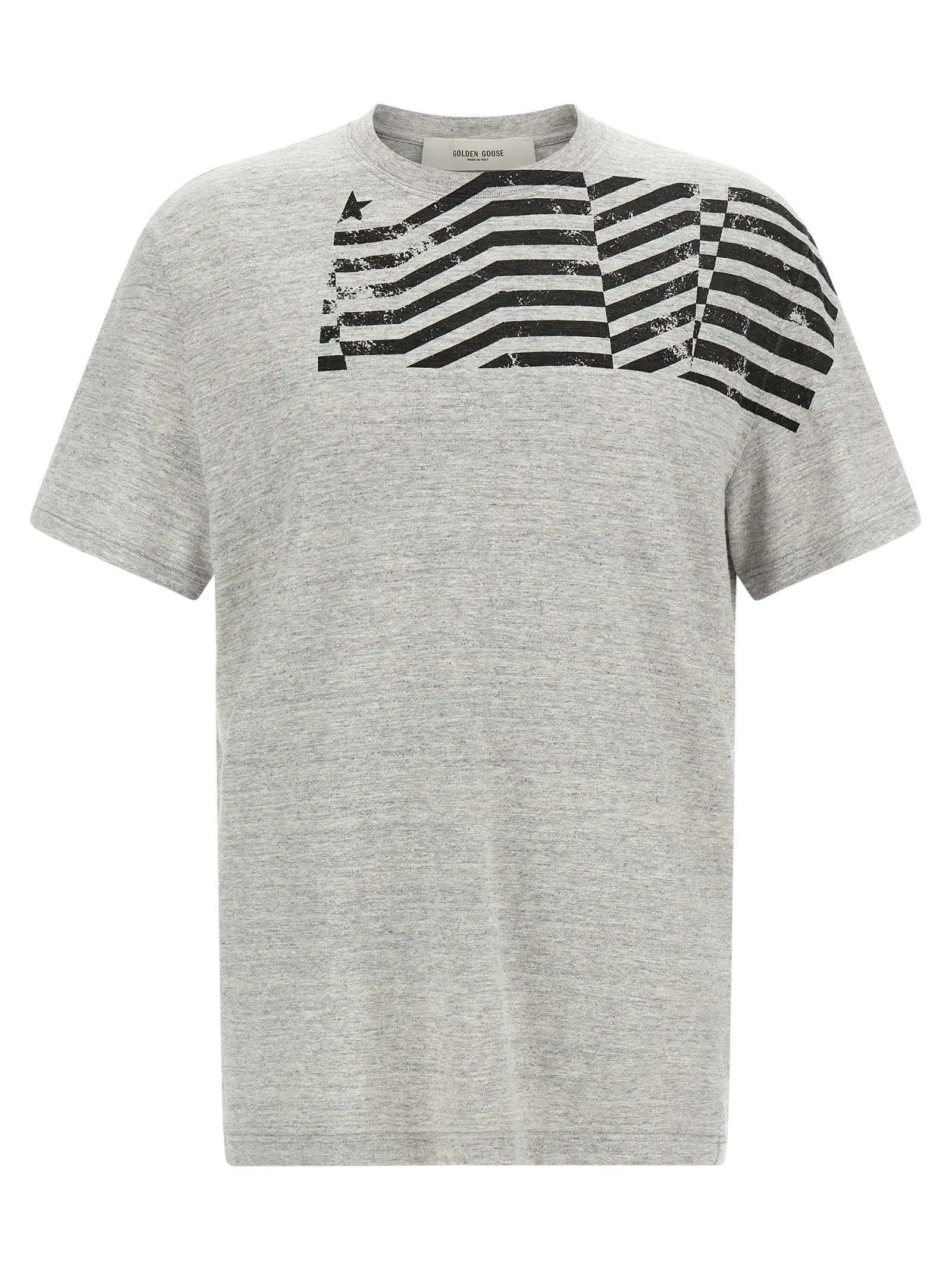 T-shirt en coton gris Golden Goose