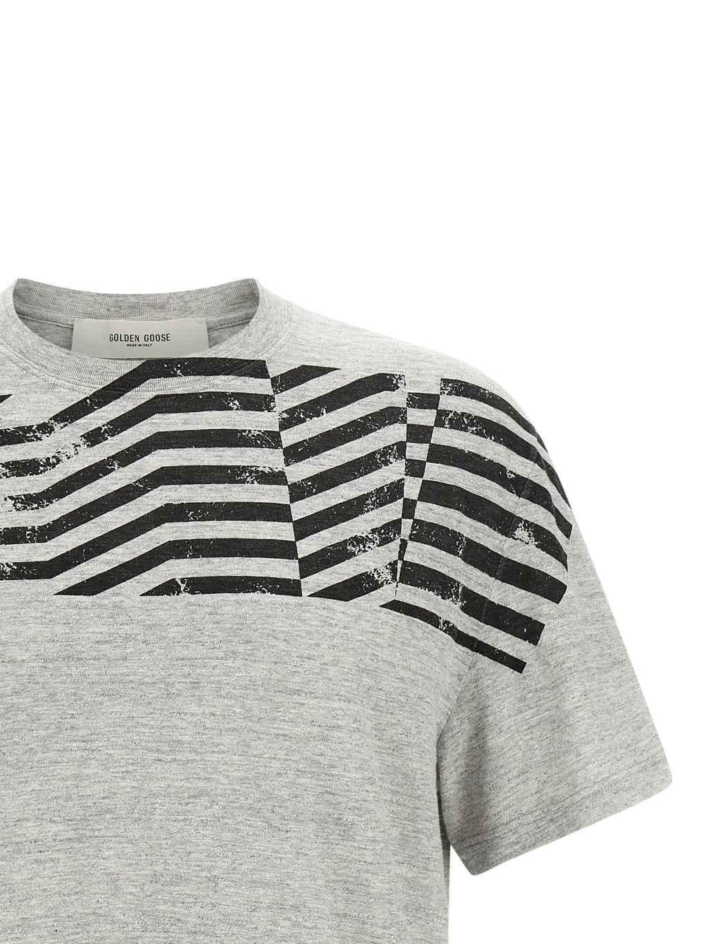 T-shirt en coton gris Golden Goose