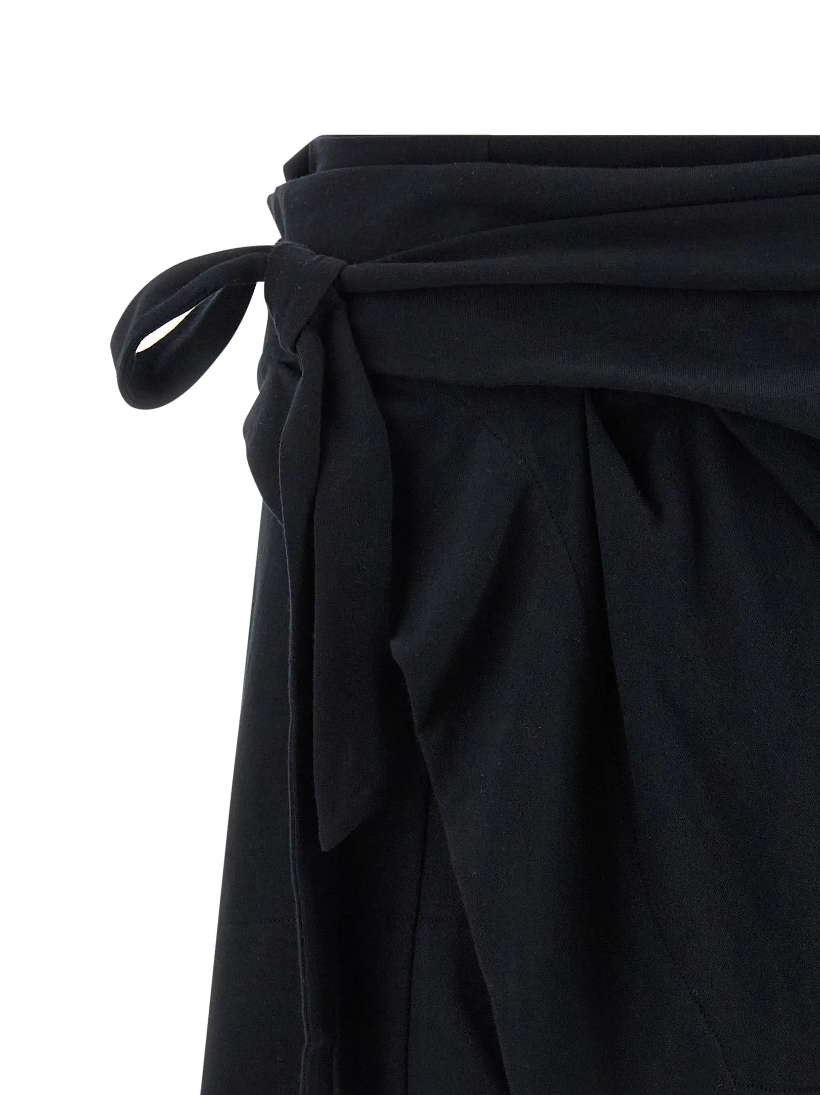 Isabel Marant Black Cotton Long Skirt