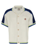 Casablanca White Cotton Blouse