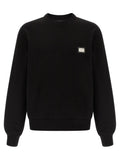 Dolce & Gabbana Black Cotton Sweatshirt