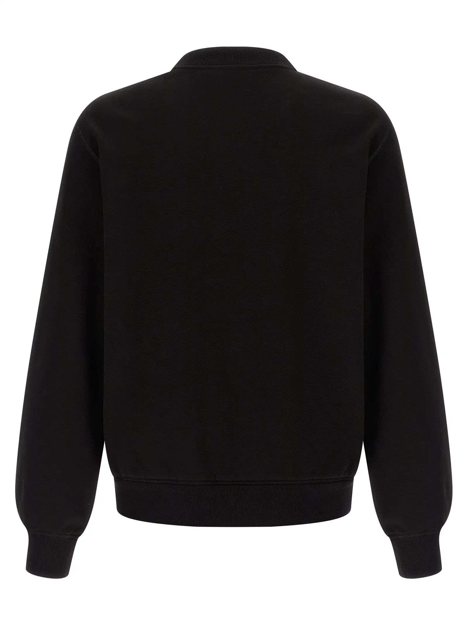 Dolce & Gabbana Black Cotton Sweatshirt