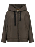 Max Mara Brown Polyester Shell Jacket