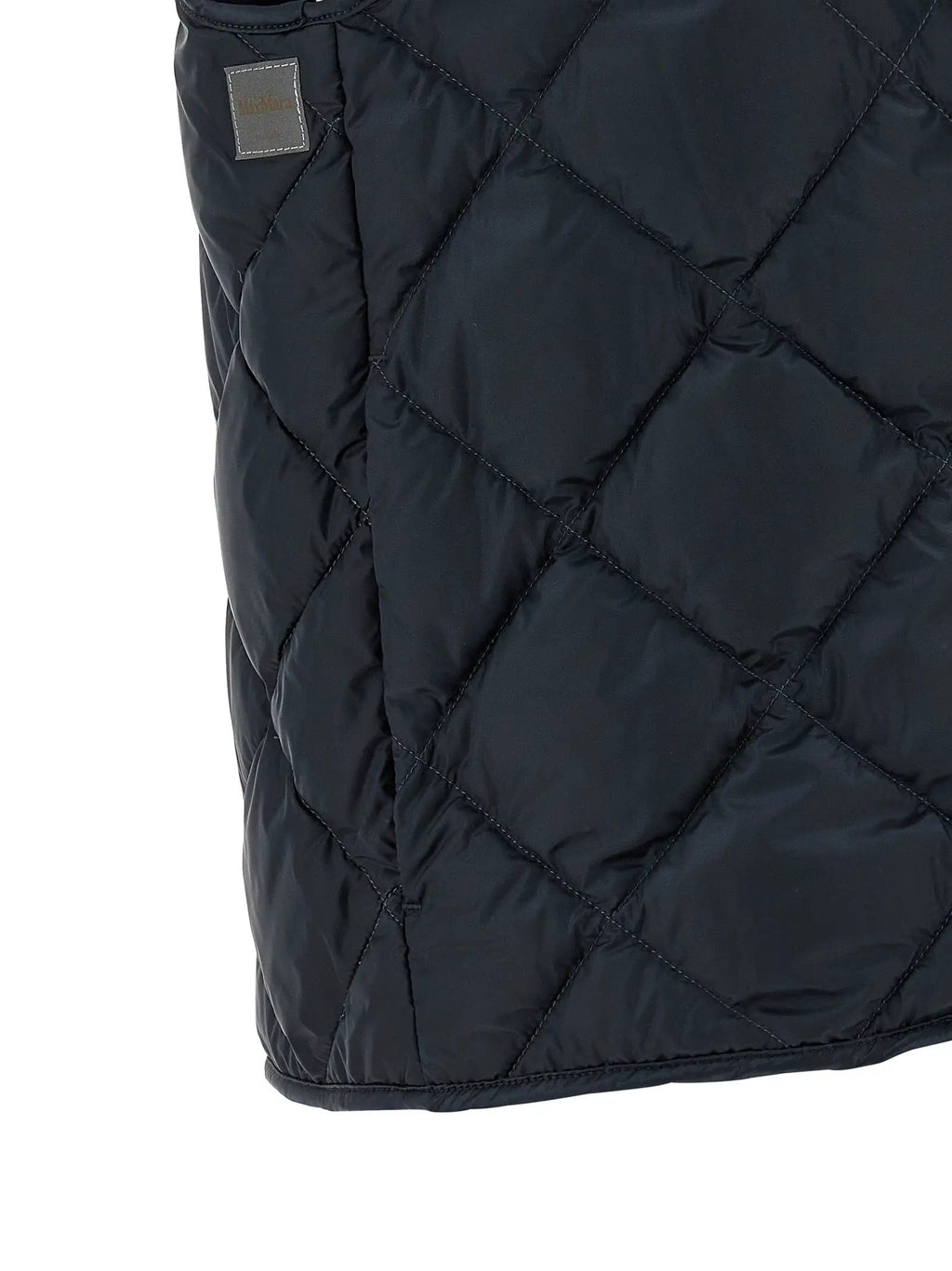 Max Mara Blue Polyamide Sleeveless Jacket