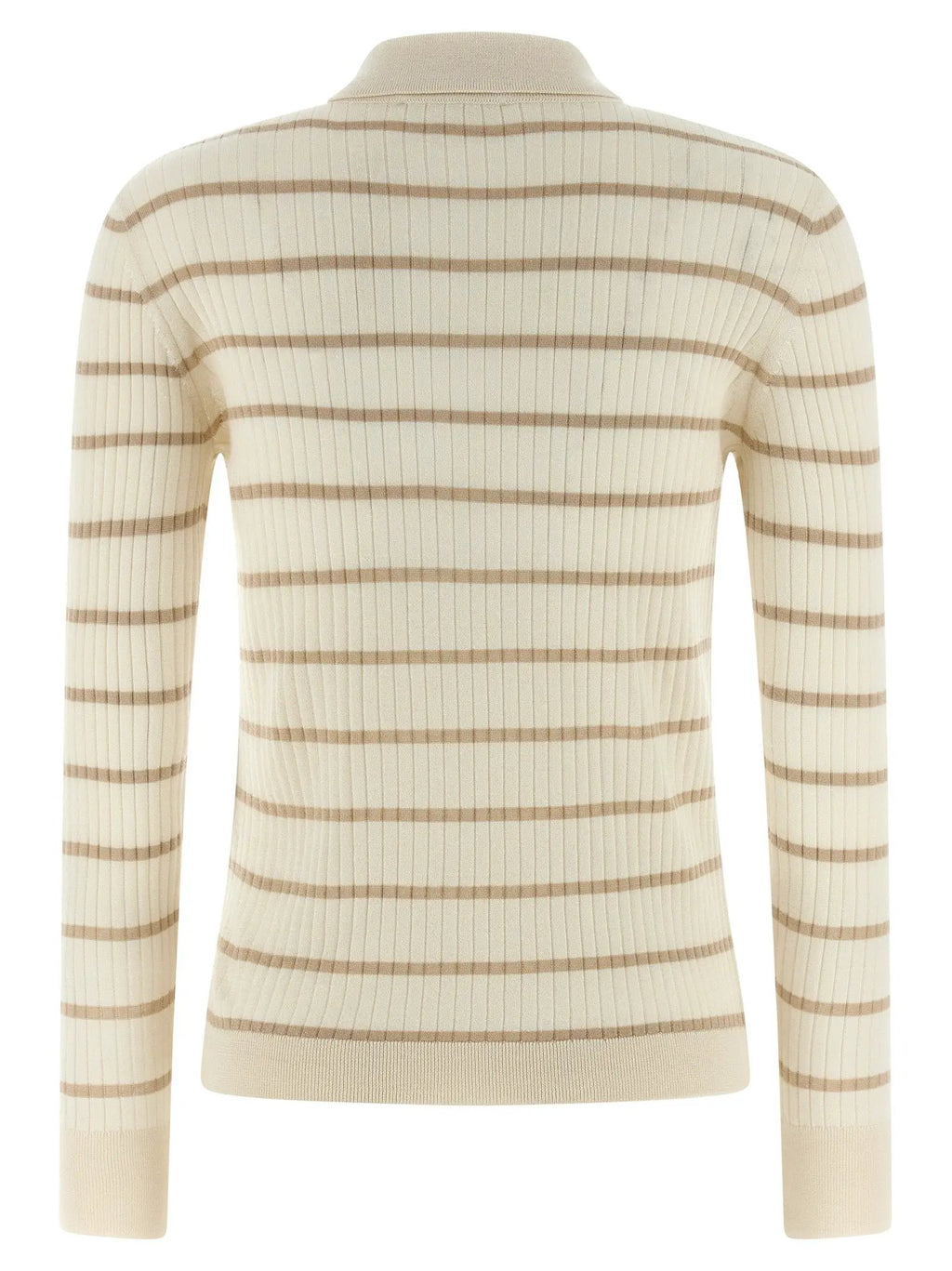 Max Mara Beige Cashmere Polo Shirt