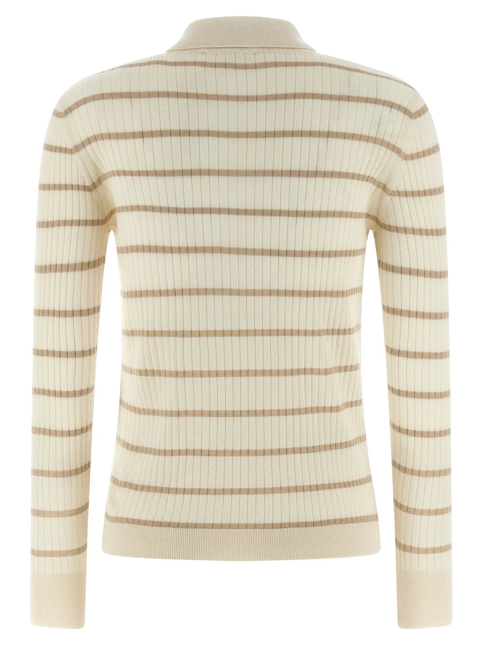 Max Mara Beige Cashmere Polo Shirt