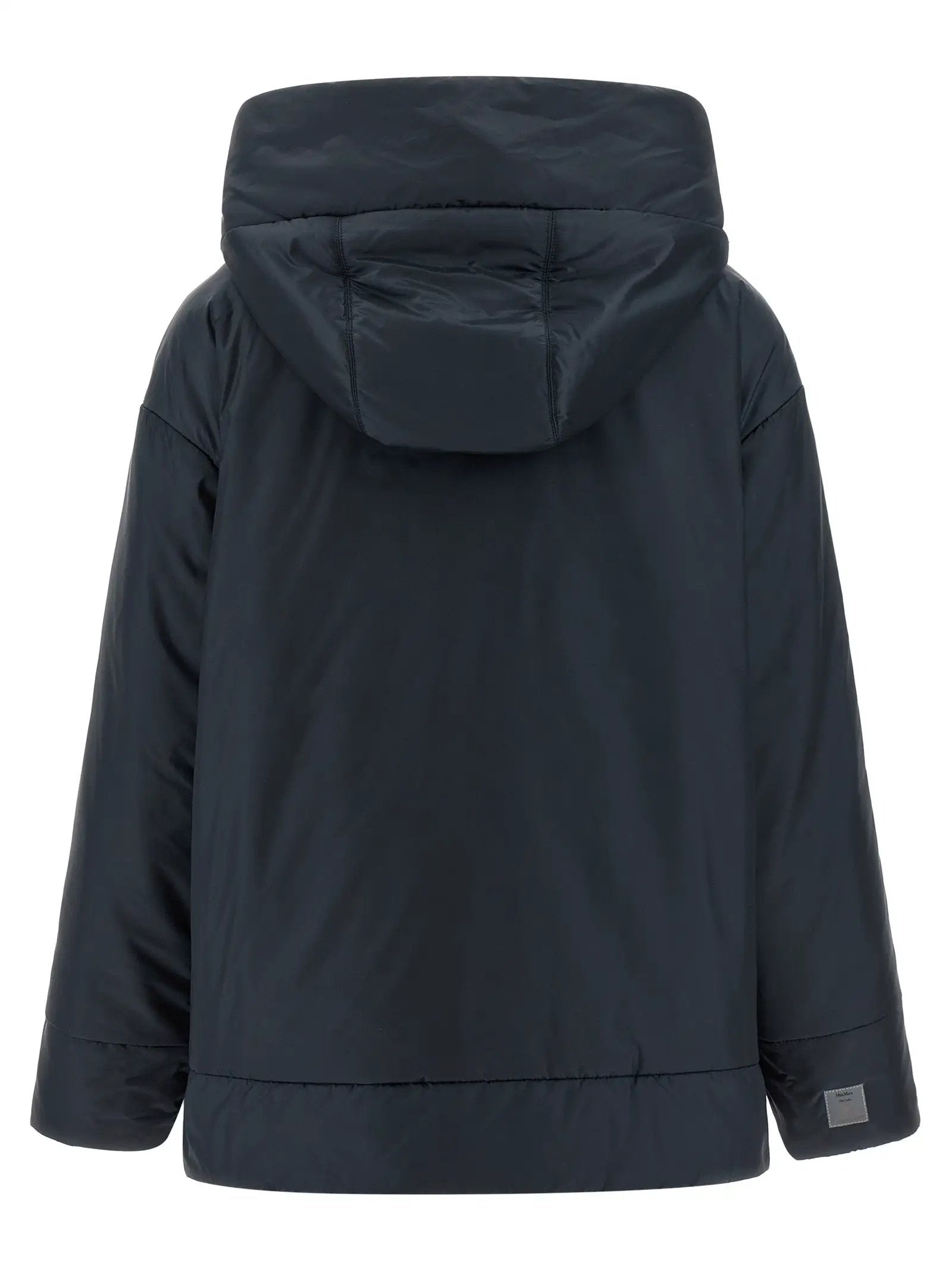 Max Mara Blue Polyester Shell Jacket
