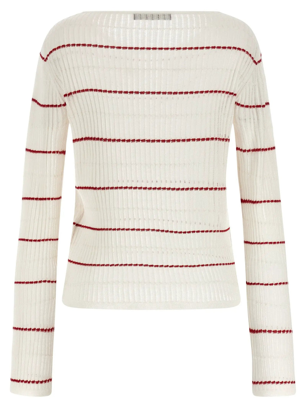 Max Mara White Silk Cardigan