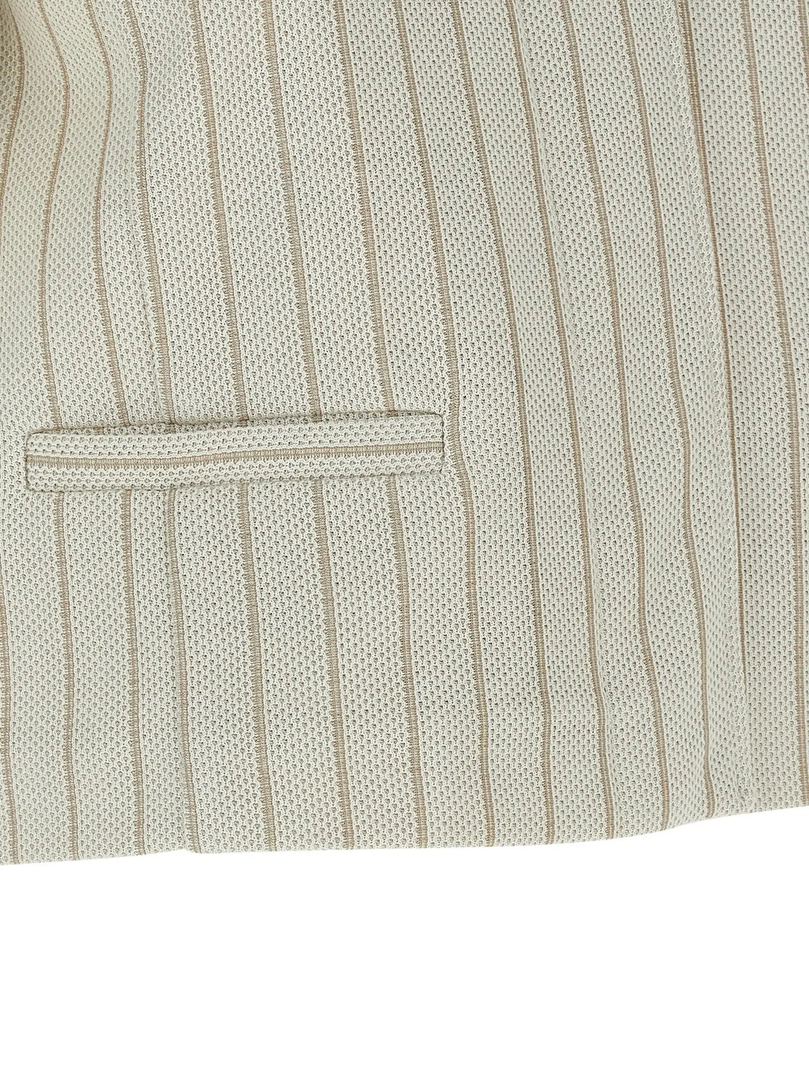 Max Mara Beige Cotton Full-Length Jacket
