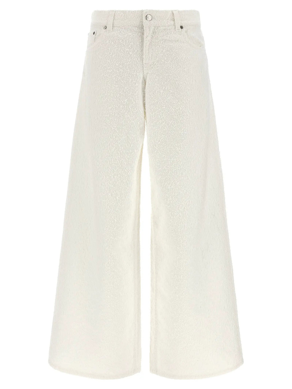 Stella McCartney White Cotton Jeans Denim