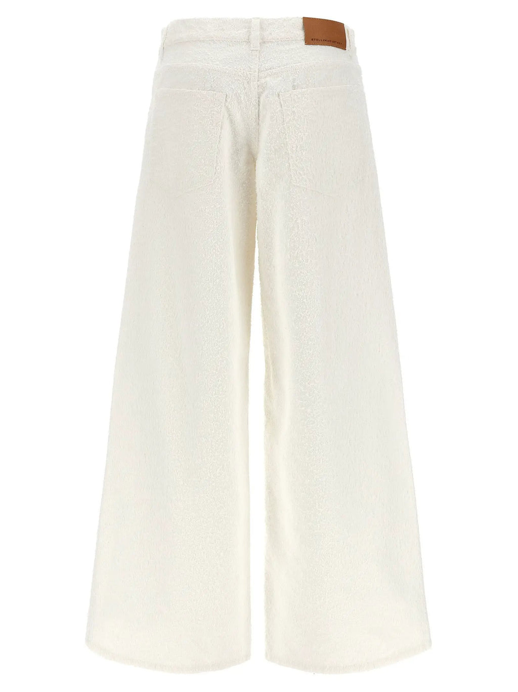 Stella McCartney White Cotton Jeans Denim