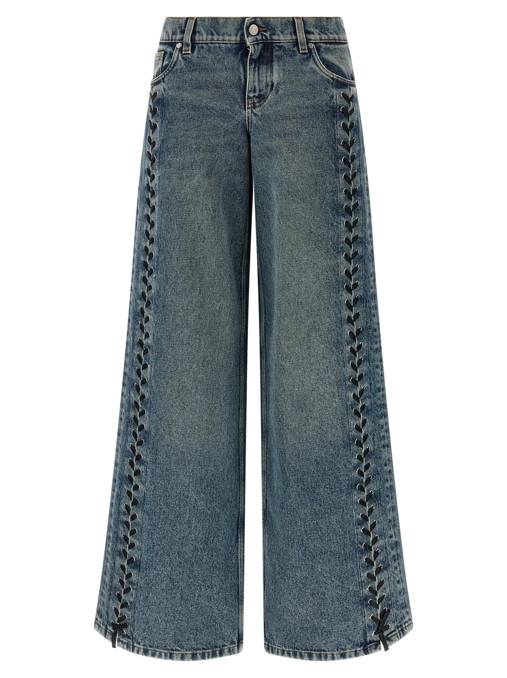 Stella McCartney Blue Cotton Jeans Denim