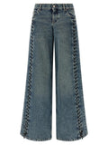 Stella McCartney Blue Cotton Jeans Denim
