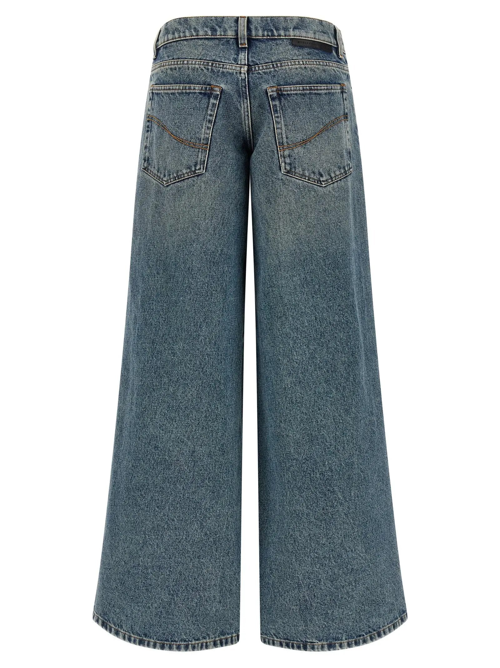 Stella McCartney Blue Cotton Jeans Denim