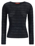 Max Mara Blue Silk Cardigan