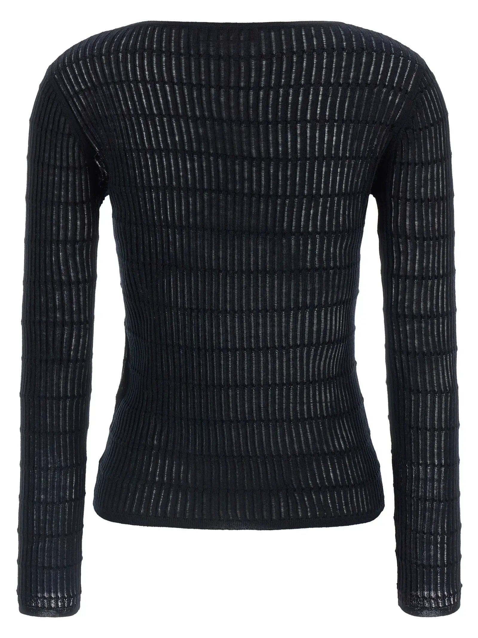 Max Mara Blue Silk Cardigan