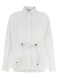 Max Mara White Cotton Blouse