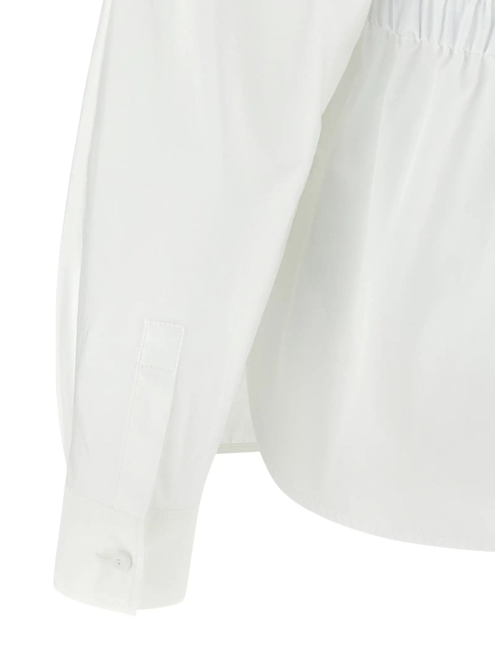 Max Mara White Cotton Blouse