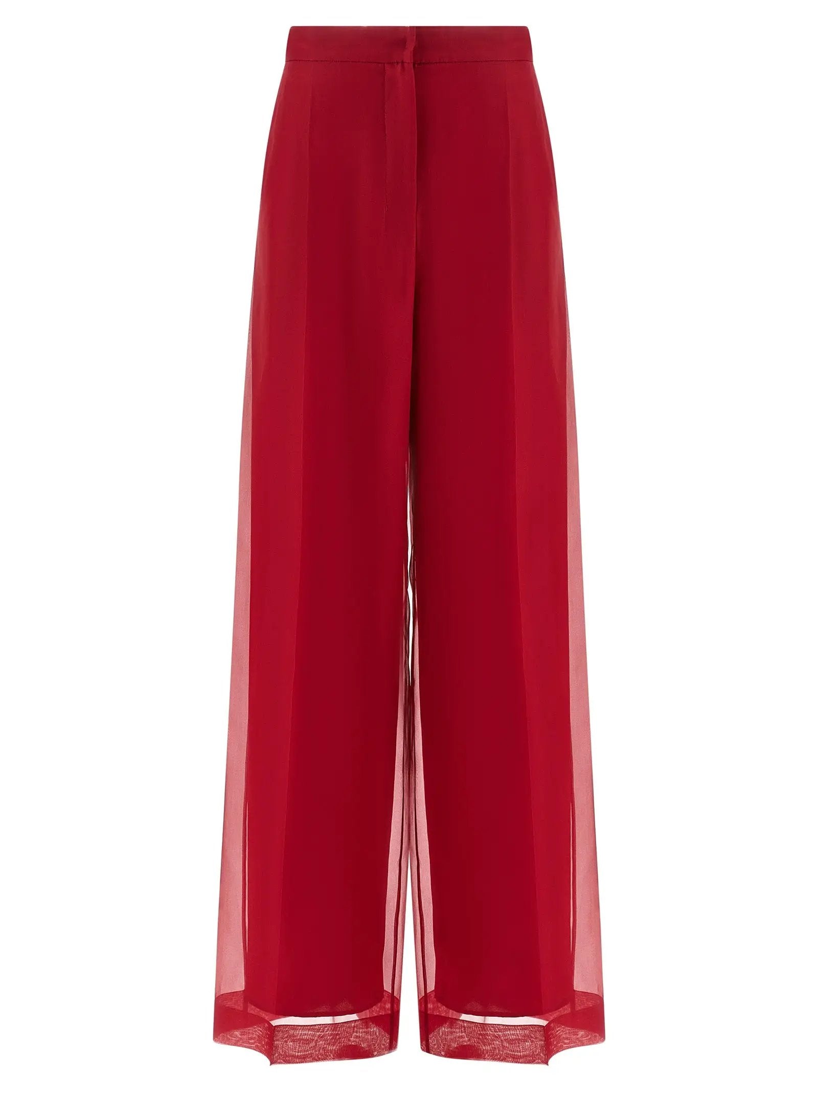 Max Mara Multicolor Silk Casual Pants