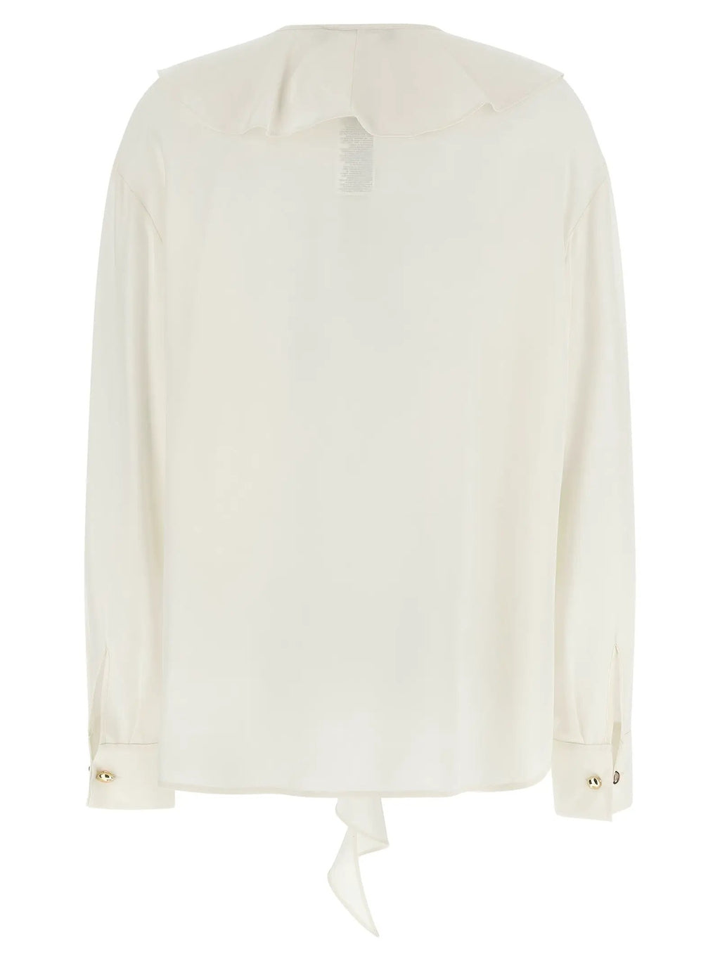 Max Mara White Silk Blouse