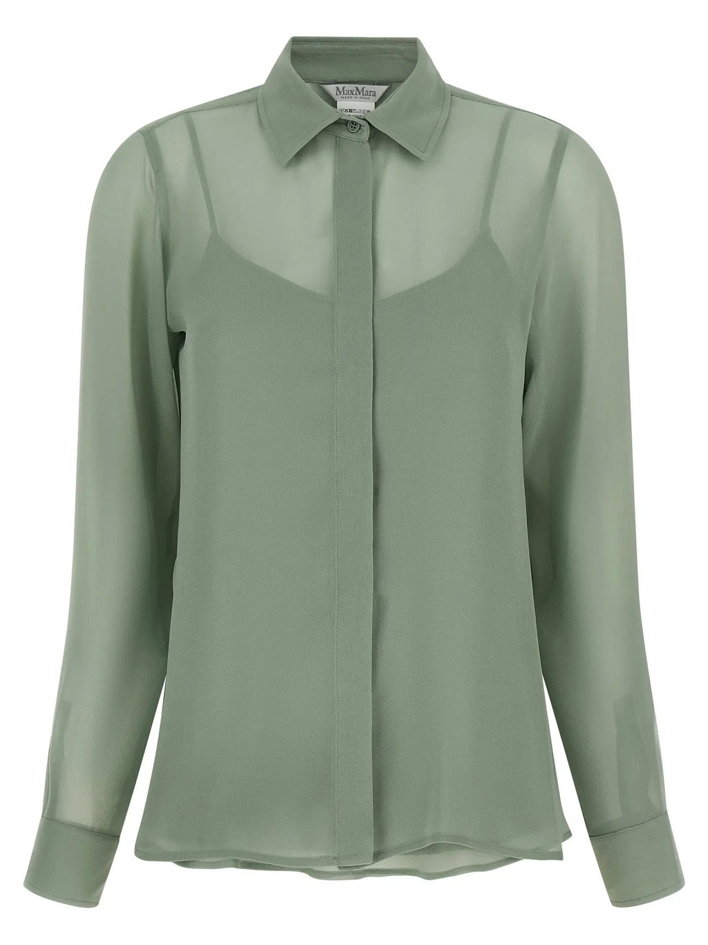 Max Mara Bicolor Silk Blouse