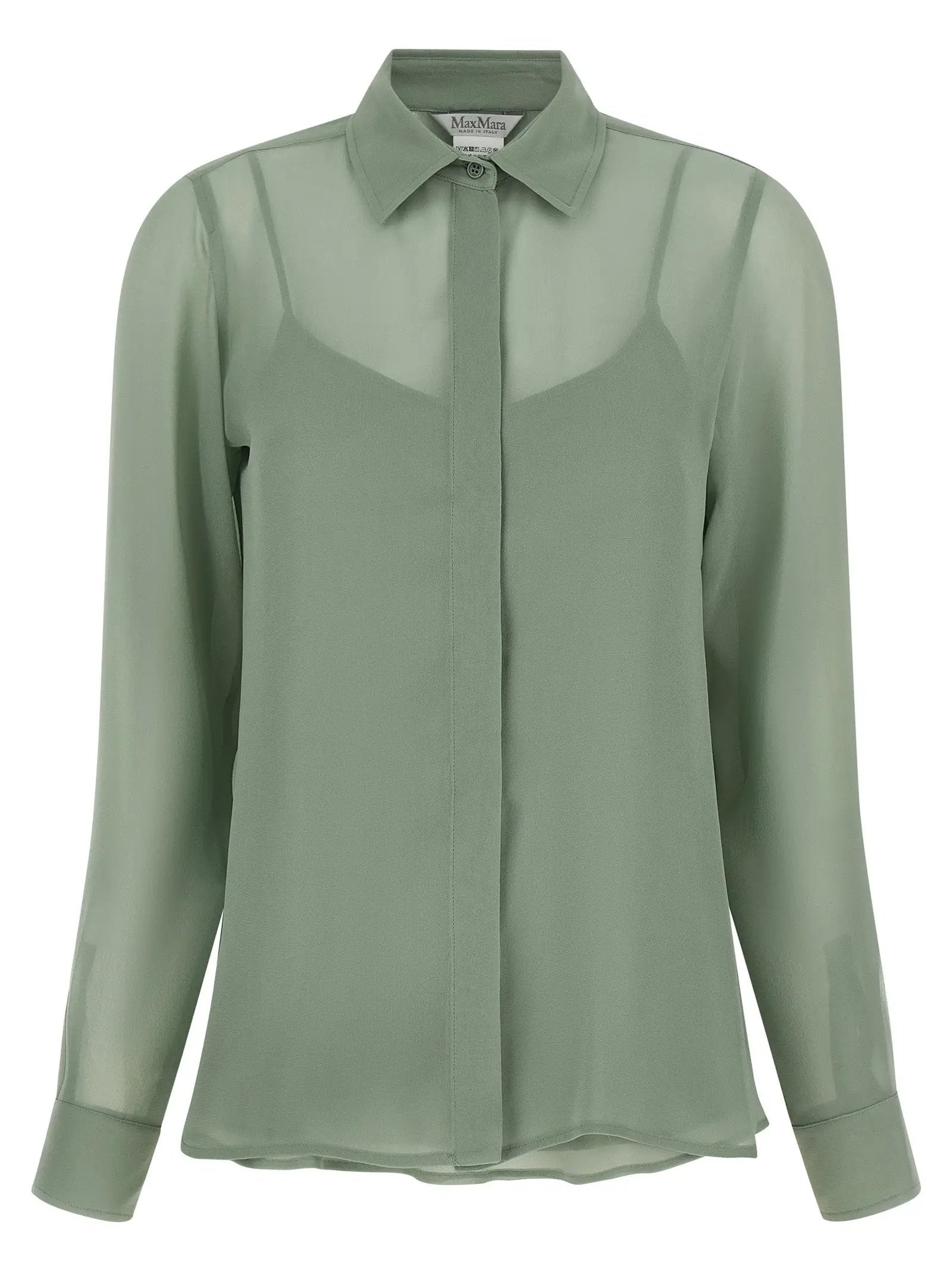 Max Mara Bicolor Silk Blouse