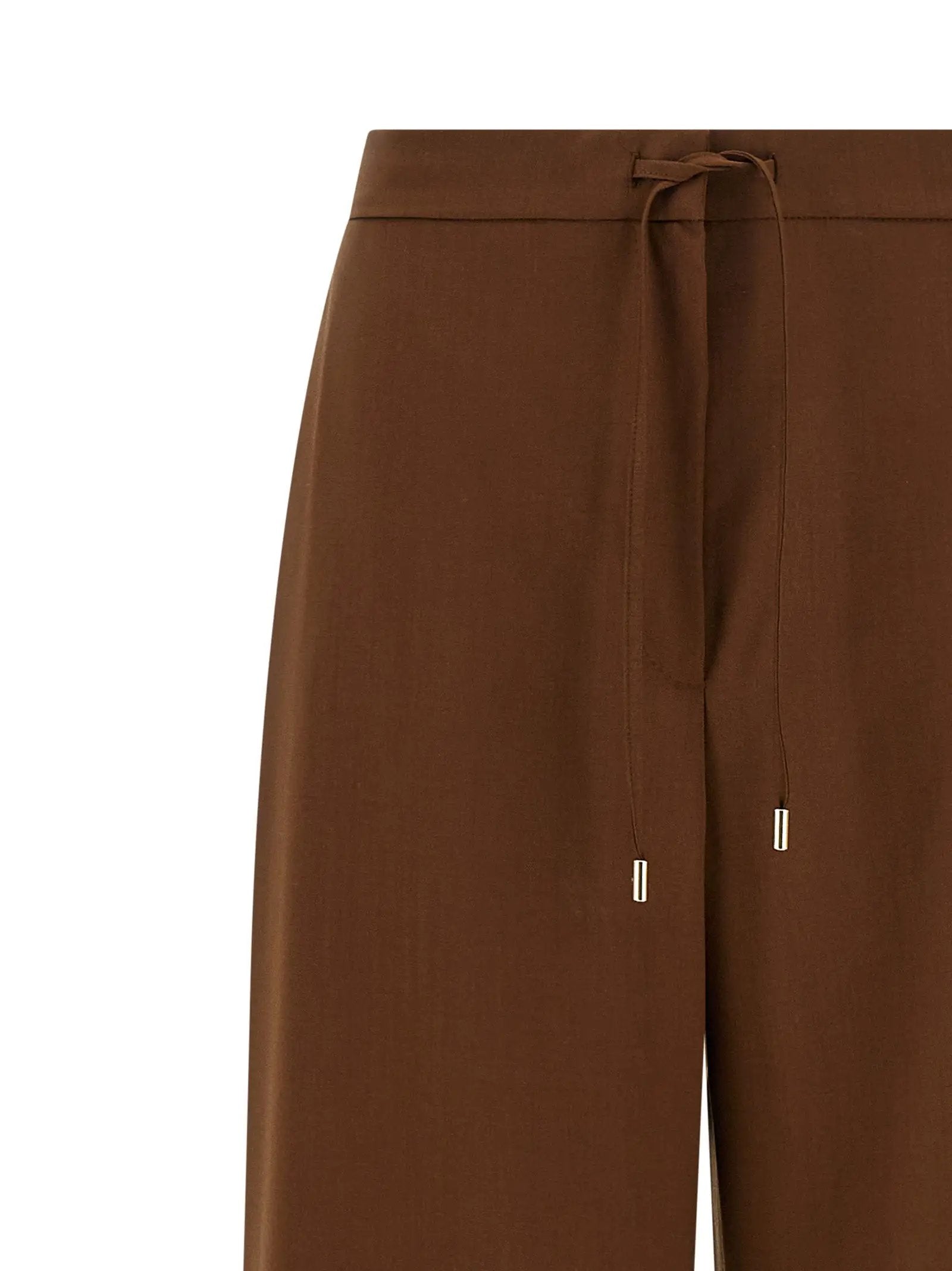 Max Mara Brown Virgin Wool Pants
