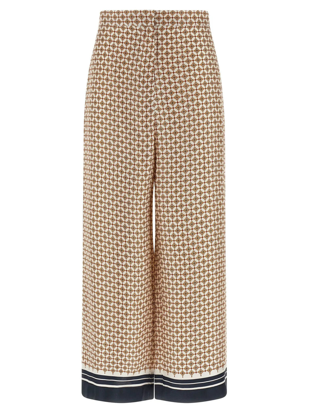 Max Mara Blue Silk Pants