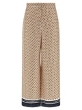 Max Mara Blue Silk Pants