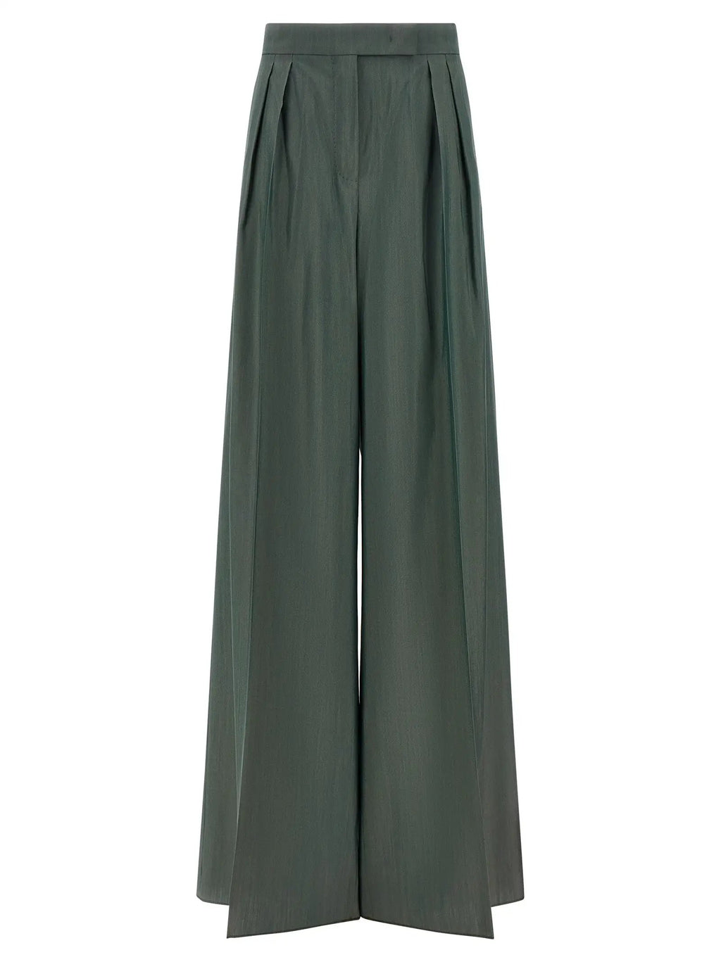 Max Mara Bicolor Virgin Wool Casual Pants