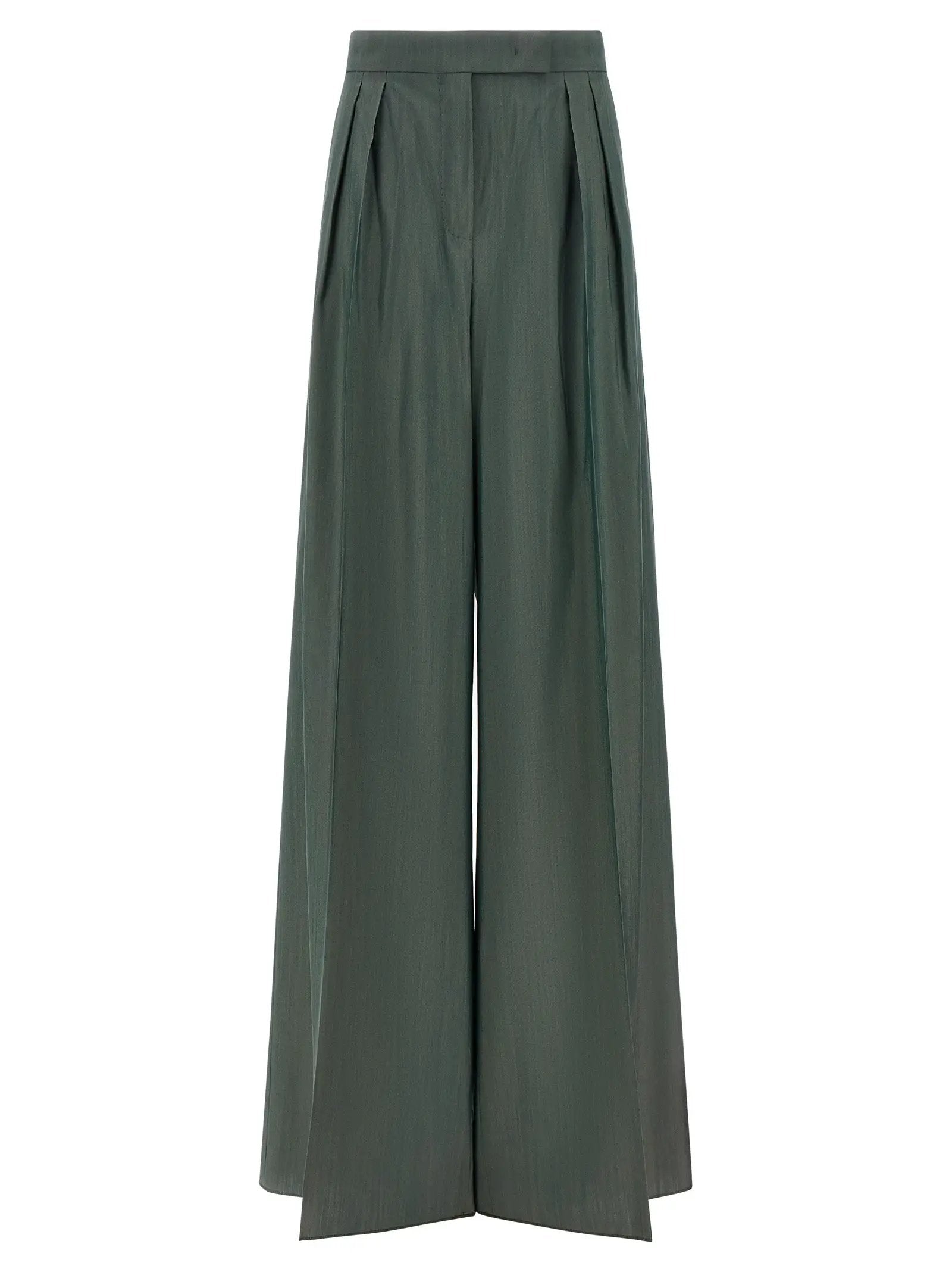 Max Mara Bicolor Virgin Wool Casual Pants