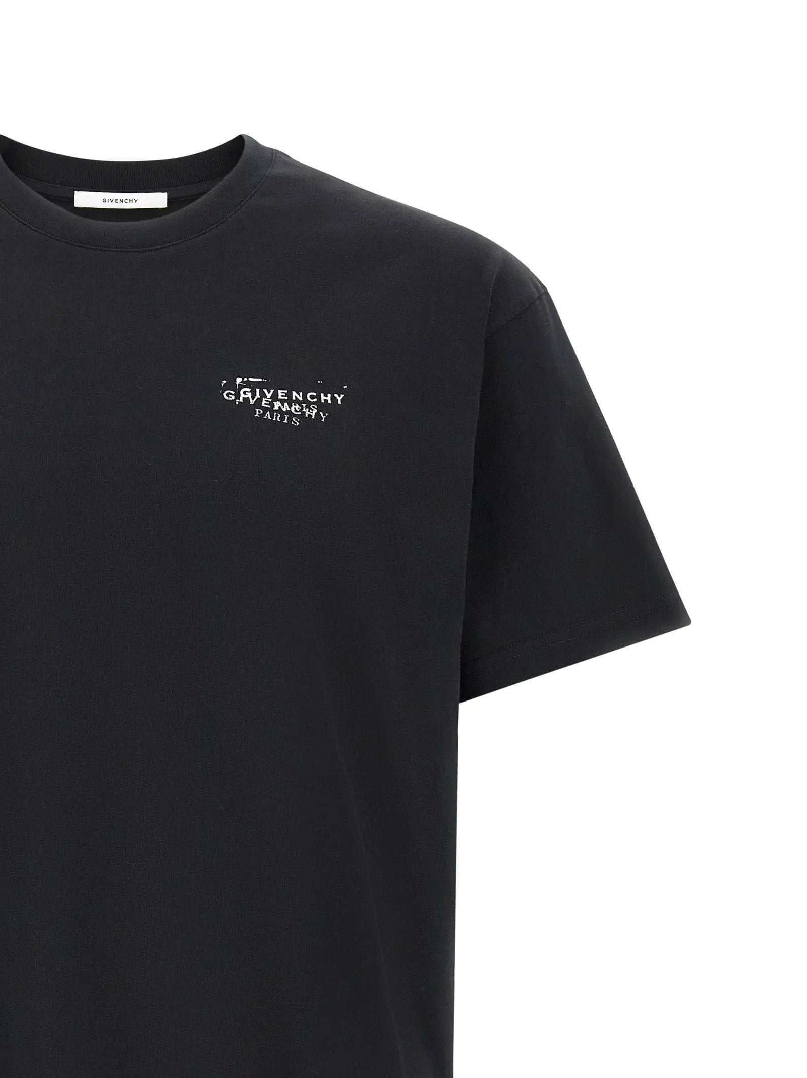 Givenchy Black Cotton T-Shirt