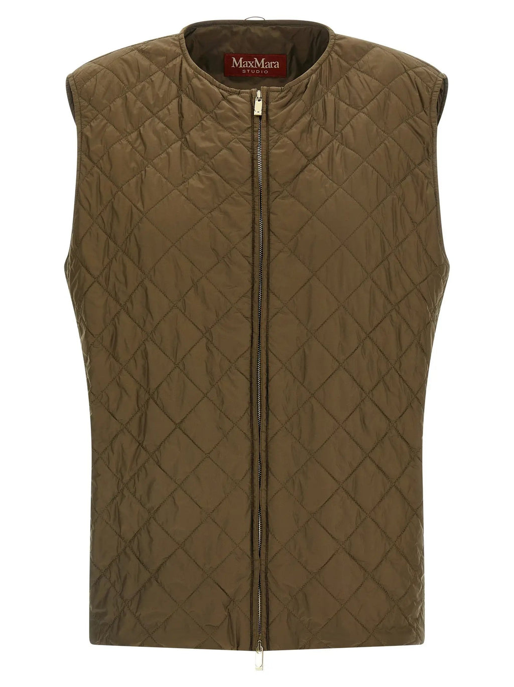 Max Mara Bicolor Virgin Wool Coat