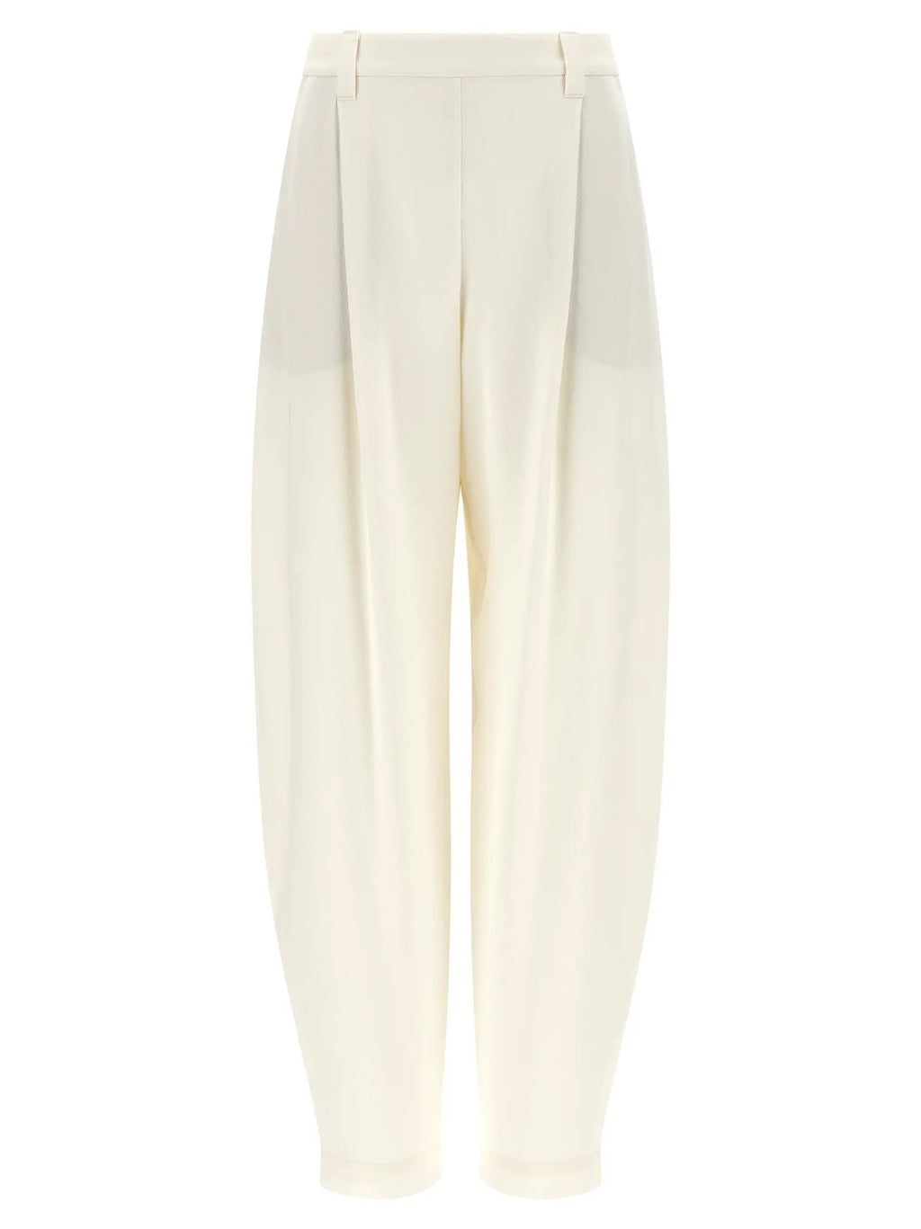 Brunello Cucinelli Beige Viscose Casual Pants