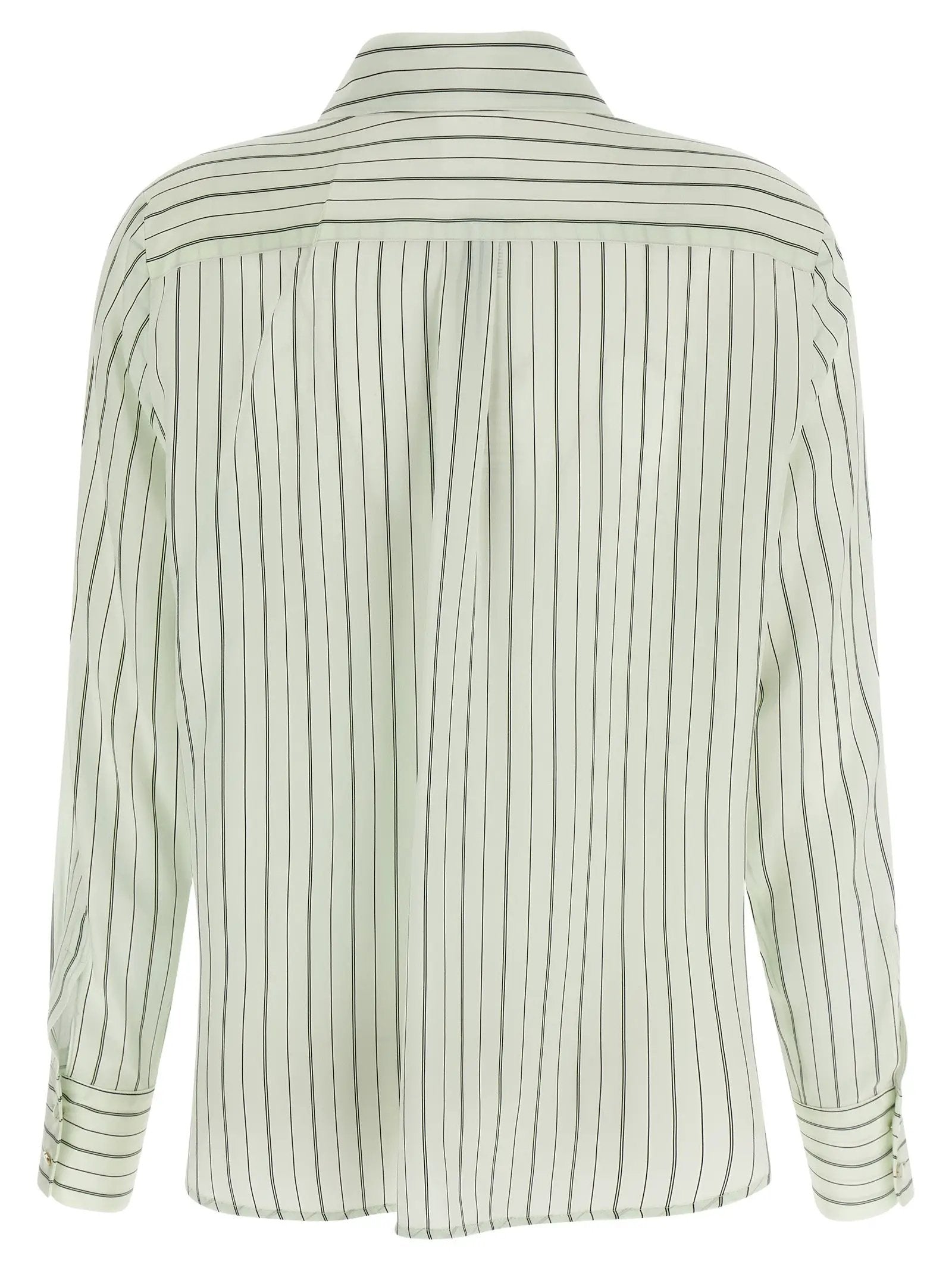 Max Mara Bicolor Silk Blouse