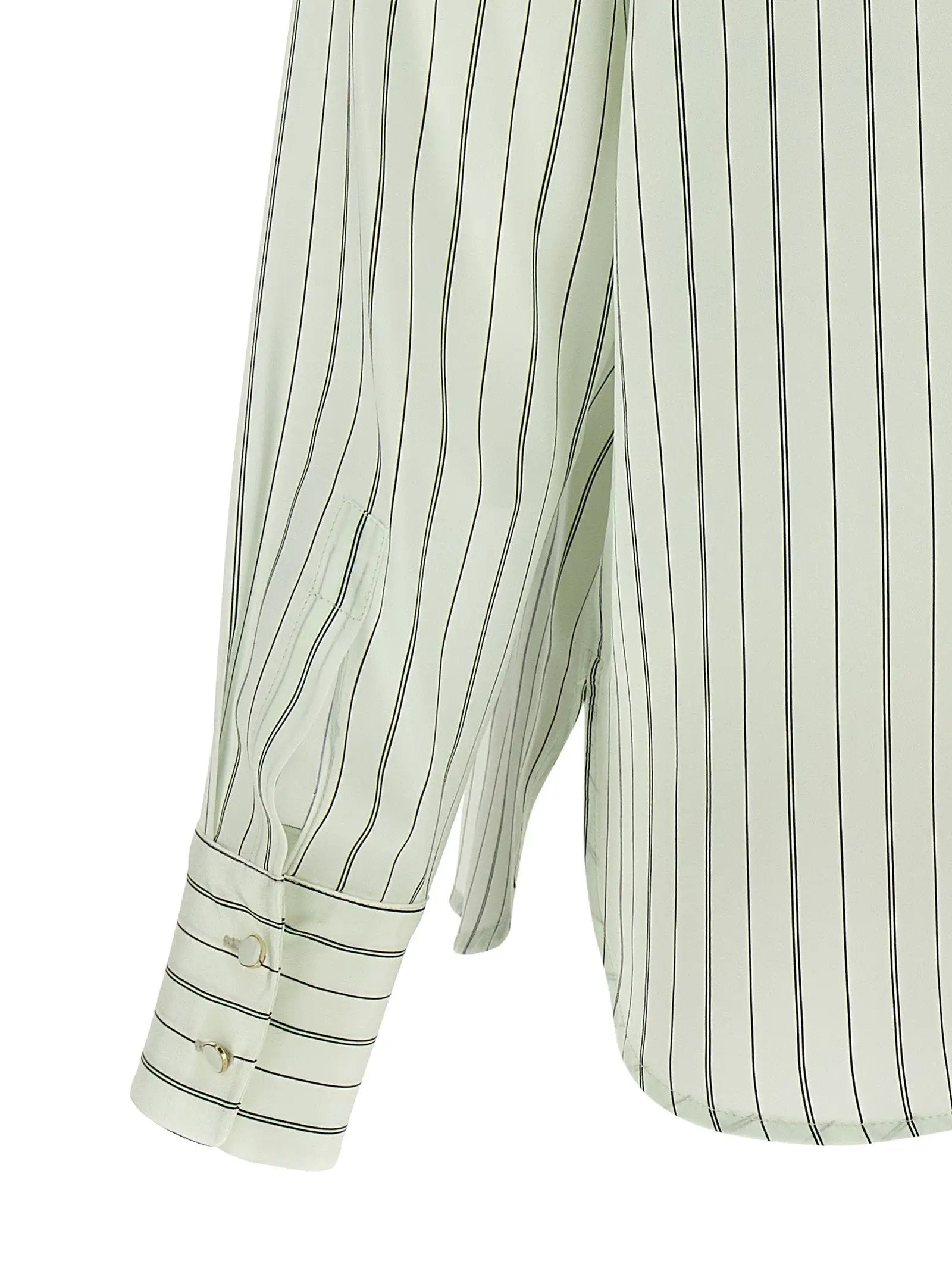 Max Mara Bicolor Silk Blouse