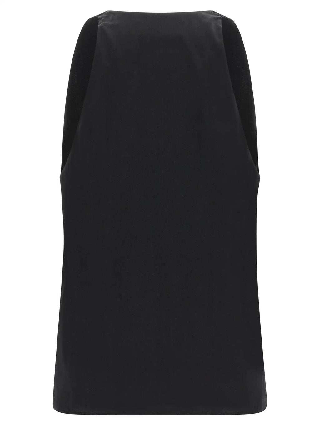 Armarium Black Silk Tank Tops