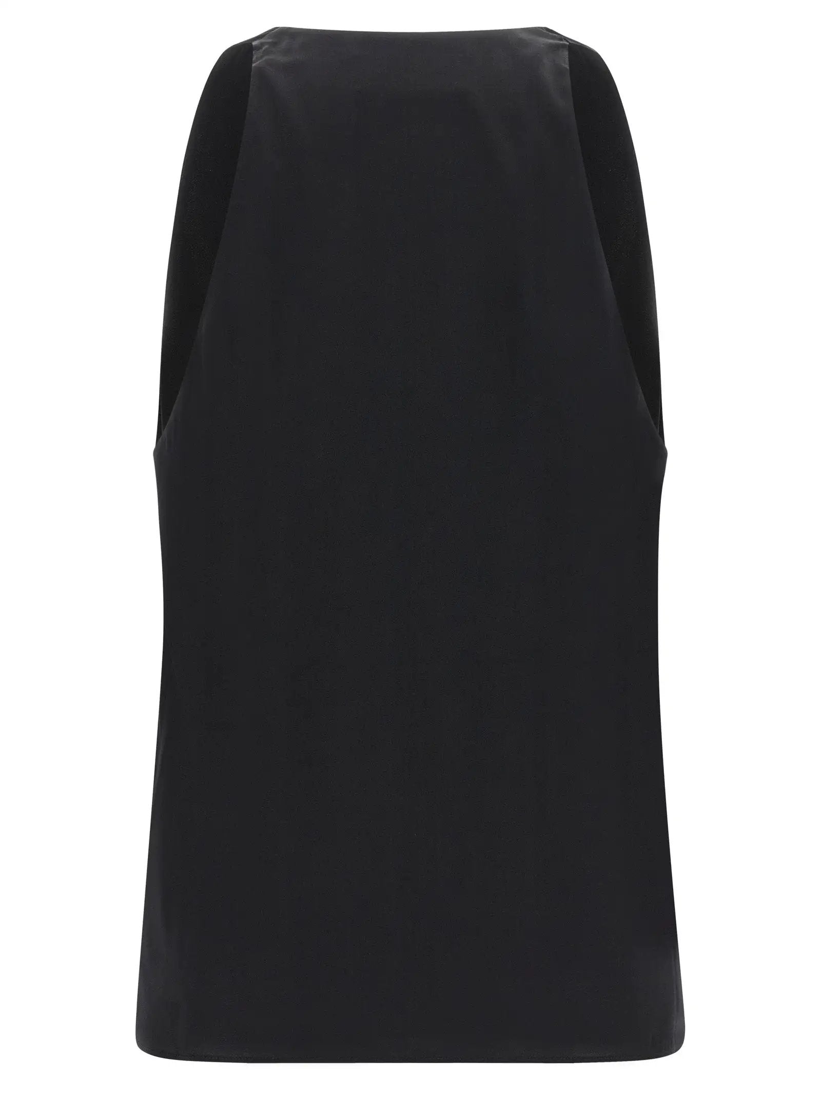 Armarium Black Silk Tank Tops