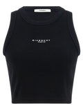 Givenchy Black Cotton Sleeveles T-Shirt