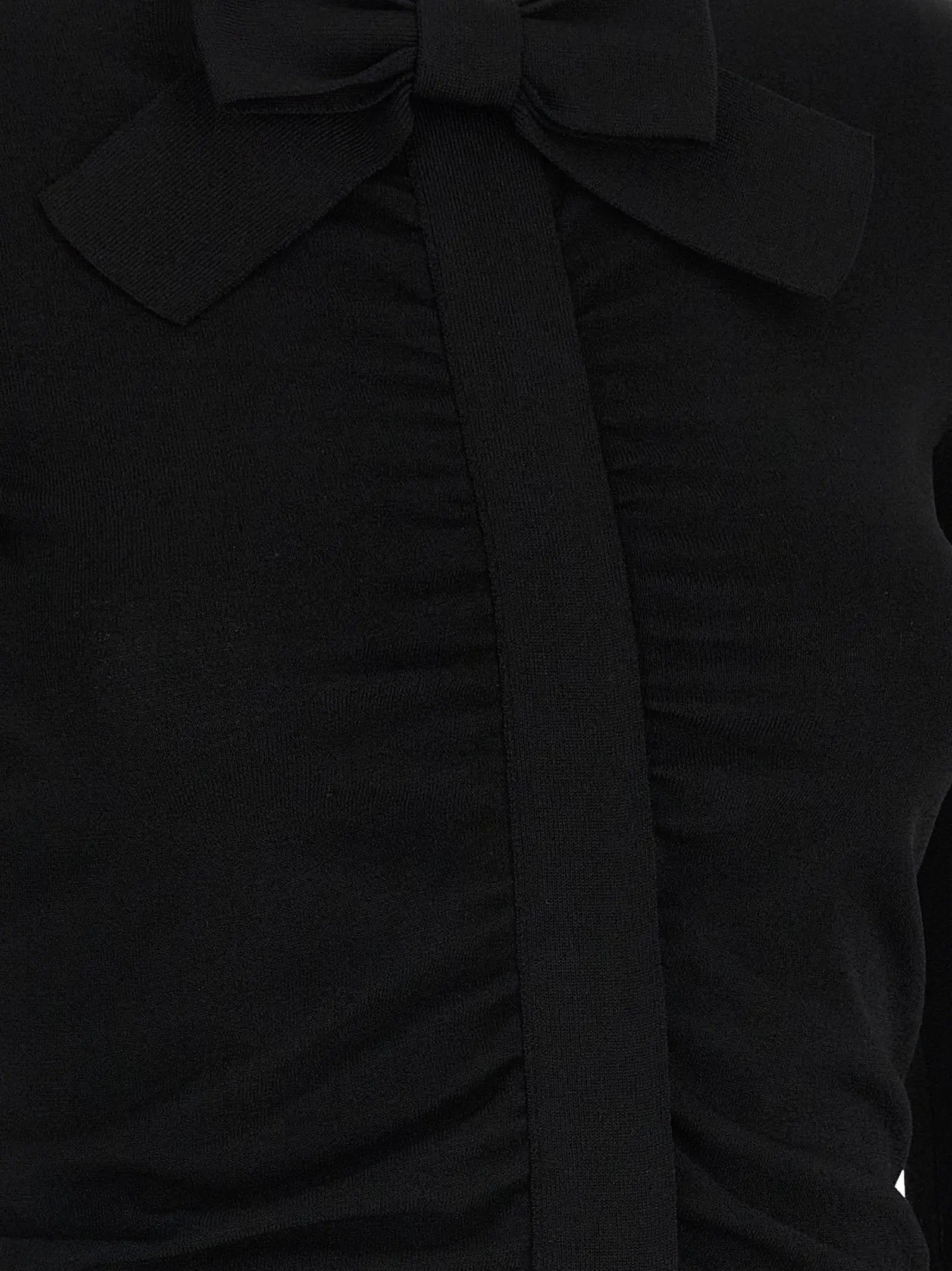 Valentino Garavani Black Viscose Cardigan