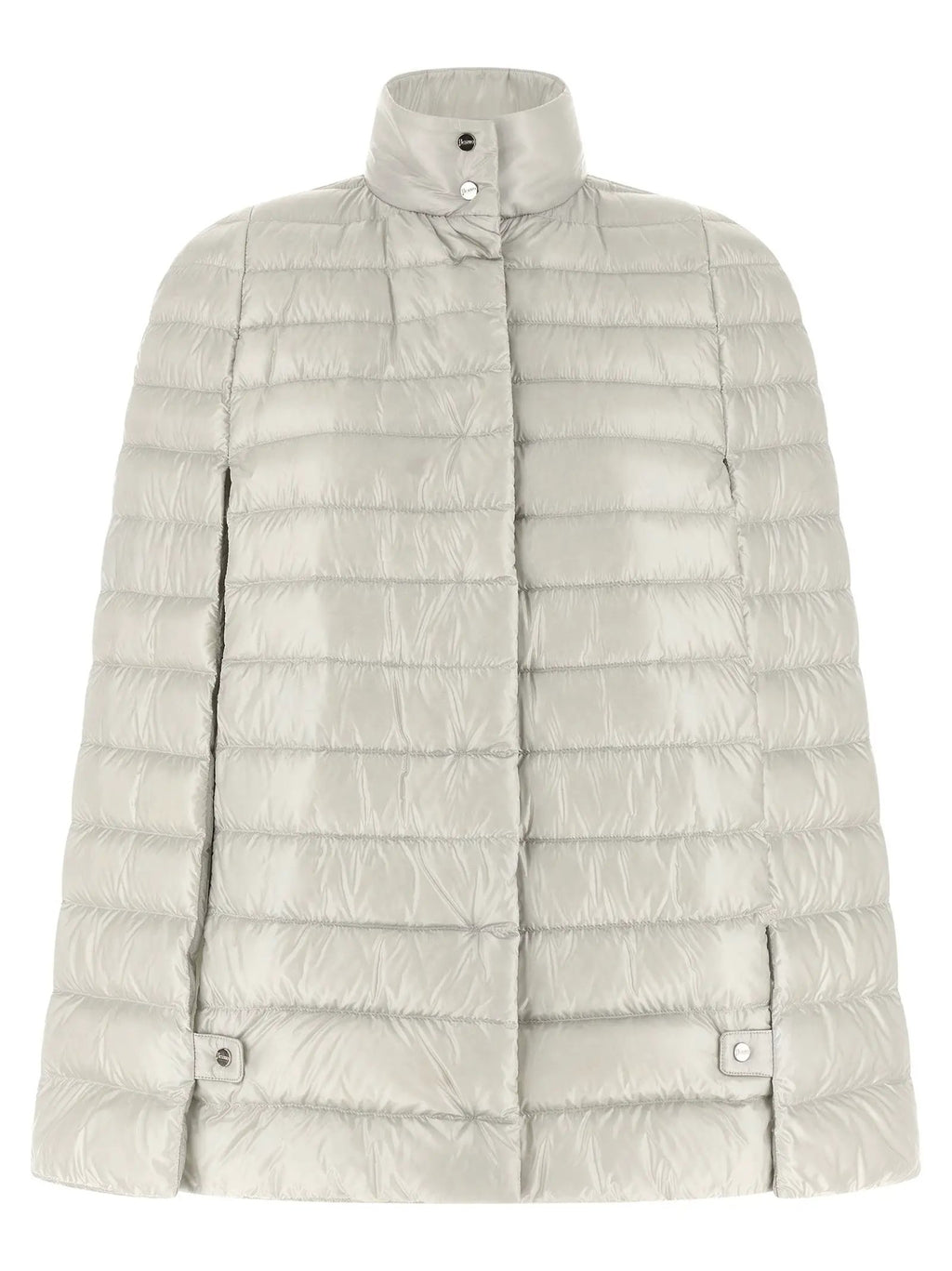 Herno Gray Polyamide Full-Length Jacket
