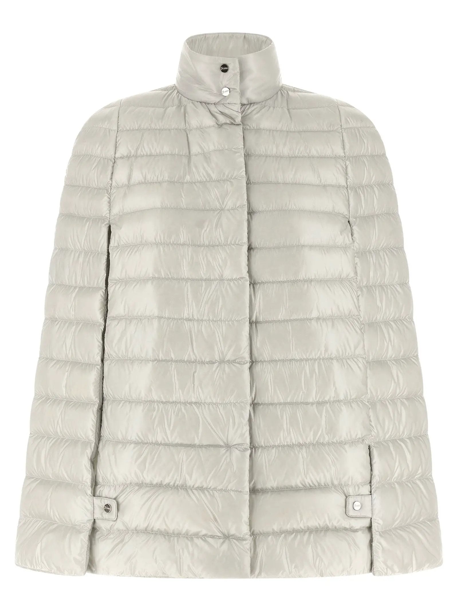 Herno Gray Polyamide Full-Length Jacket