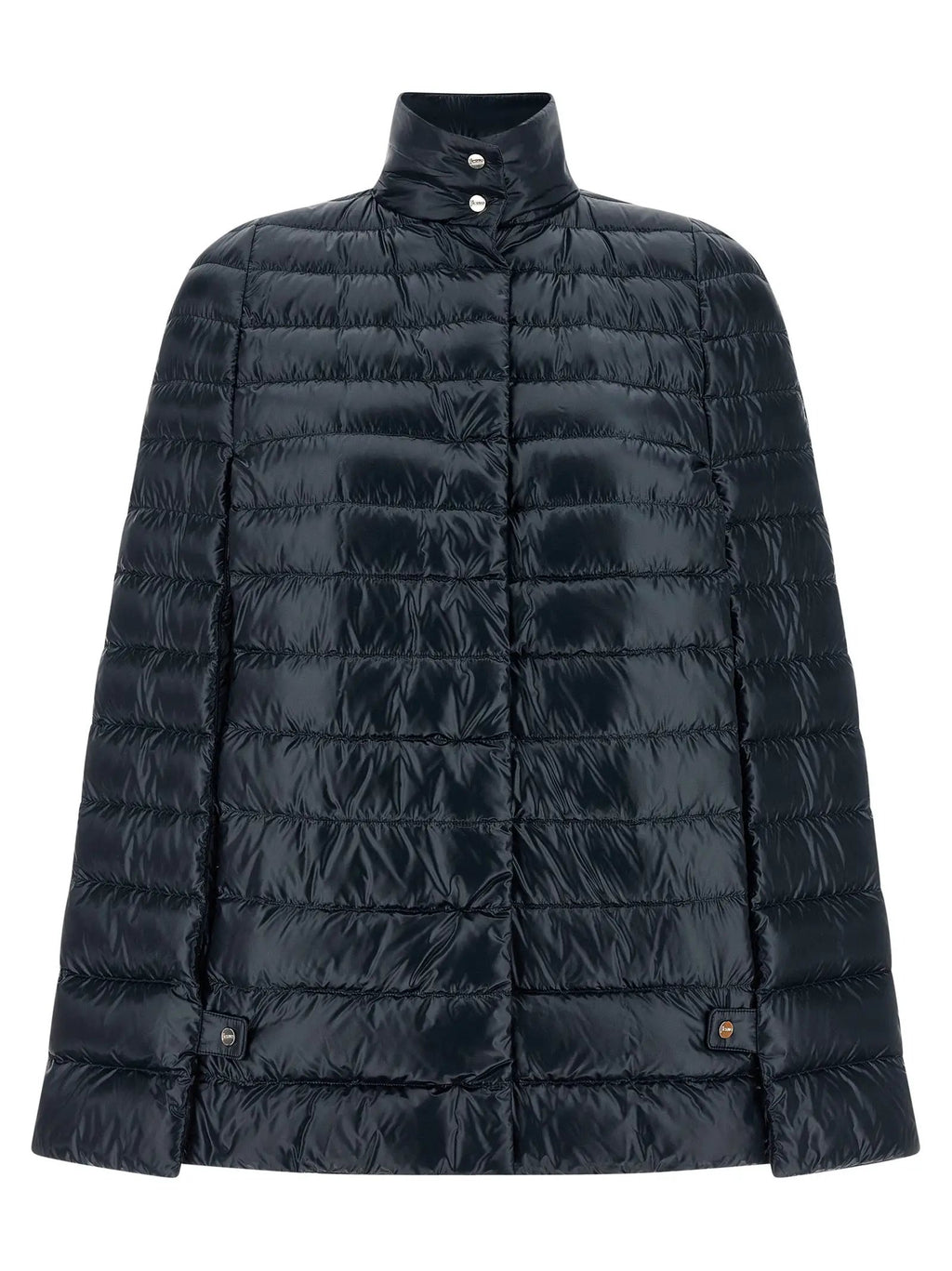 Herno Blue Polyamide Coat